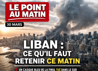 Liban : ce qu’il faut retenir ce matin