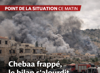 Un agent municipal tué à Chebaa par une frappe israélienne : le bilan au Liban atteint 394 morts dont 83 enfants après une nouvelle journée de bombardements