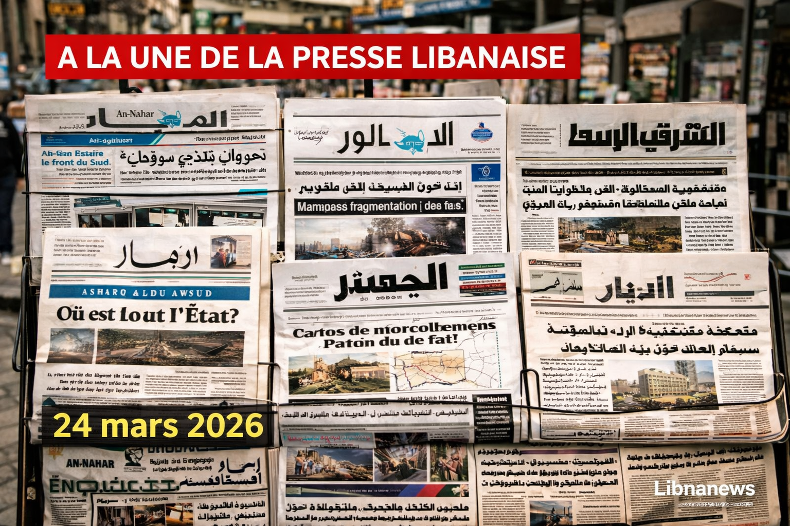 Revue de presse: la guerre redessine le front du Sud et durcit l’affrontement sur l’autorité de l’État Revue de presse: la guerre redessine le front du Sud et durcit l’affrontement sur l’autorité de l’État