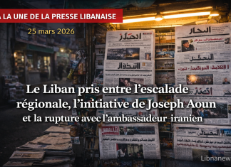 Revue de presse: le Liban pris entre l’escalade régionale, l’initiative de Joseph Aoun et la rupture avec l’ambassadeur iranien