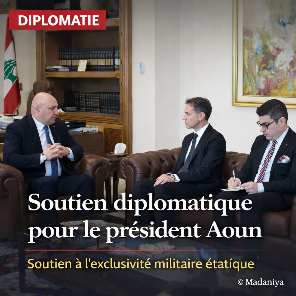 Le président Joseph Aoun obtient le soutien explicite de la Russie, de l’Italie, de l’Union européenne et de plusieurs capitales aux décisions souveraines du gouvernement interdisant toute activité militaire hors cadre étatique