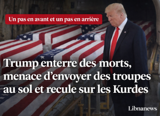 Trump menace d’escalade, envisage des troupes au sol et recule sur les Kurdes Trump menace d’escalade, envisage des troupes au sol et recule sur les Kurdes