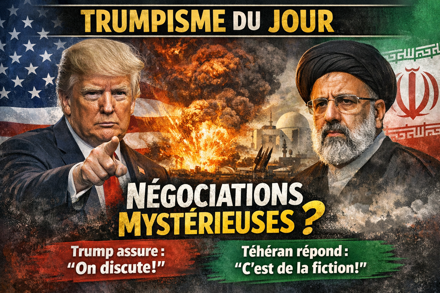 Trump claims to negotiate with Iran, Tehran denies any dialogue مطالبات ترمب بالتفاوض مع إيران، طهران تنفي أي حوار