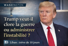 Trump veut-il clore la guerre ou administrer l’instabilité