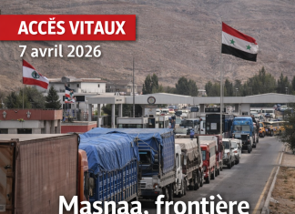 Masnaa، حدود لبنان الحيوية