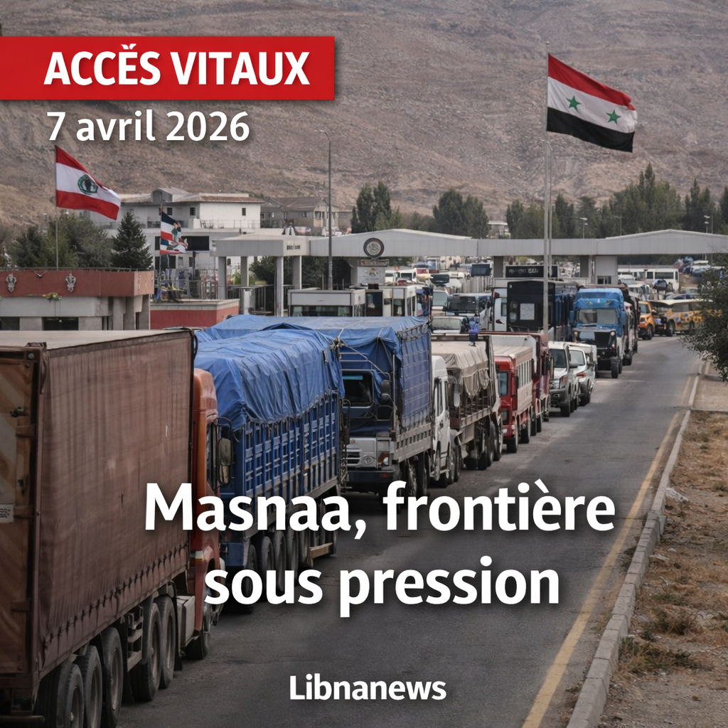 Masnaa، حدود لبنان الحيوية