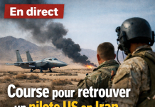En direct: Course pour retrouver un pilote US en Iran