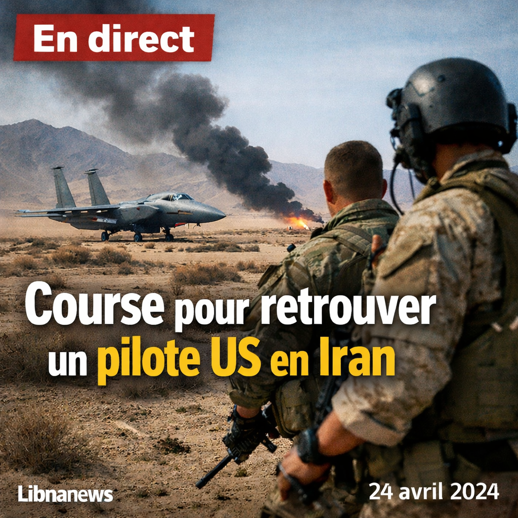 En direct: Course pour retrouver un pilote US en Iran