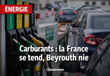 Carburants : la France se tend, Beyrouth nie Fuels: France tends, Beirut denies