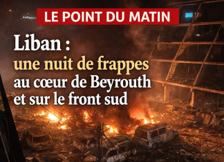 Liban : une nuit de frappes de Jnah à Naqoura لبنان: ليلة واحدة من ضربات جوناه في الناقورة – أصوات عالمية
