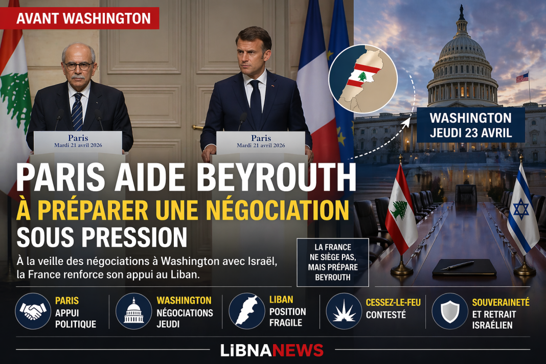 Négociations à Washington : Beyrouth cherche un contrepoids français
