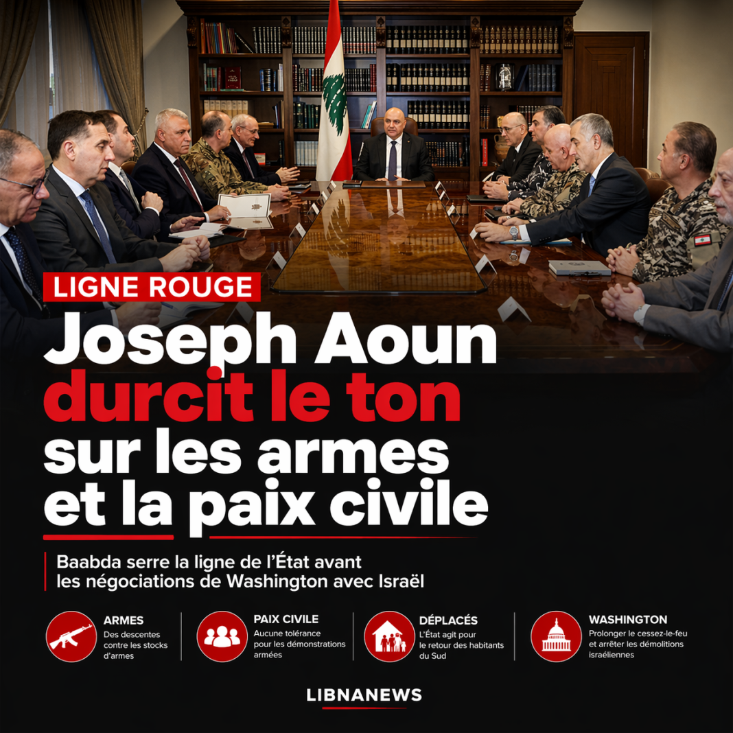 Baabda durcit le ton avant Washington