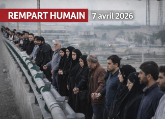 L’Iran en rempart humain pour sauver ses ponts إيران كجدار بشري لإنقاذ جسورها