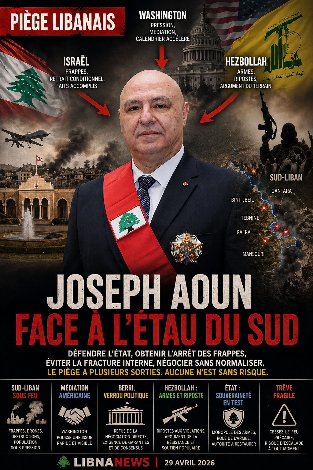 Joseph Aoun face au piège libanais