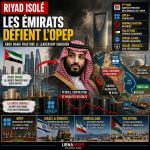 Émirats-Opep : Riyad face à l’isolement