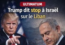 Trump somme Israël d’arrêter les frappes au Liban Trump somme Israël d’arrêter les frappes au Liban