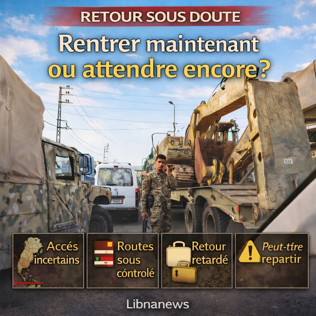 Retourner ou attendre encore : les familles libanaises face au choix le plus difficile