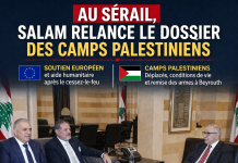 Salam relance le dossier des armes des camps palestiniens