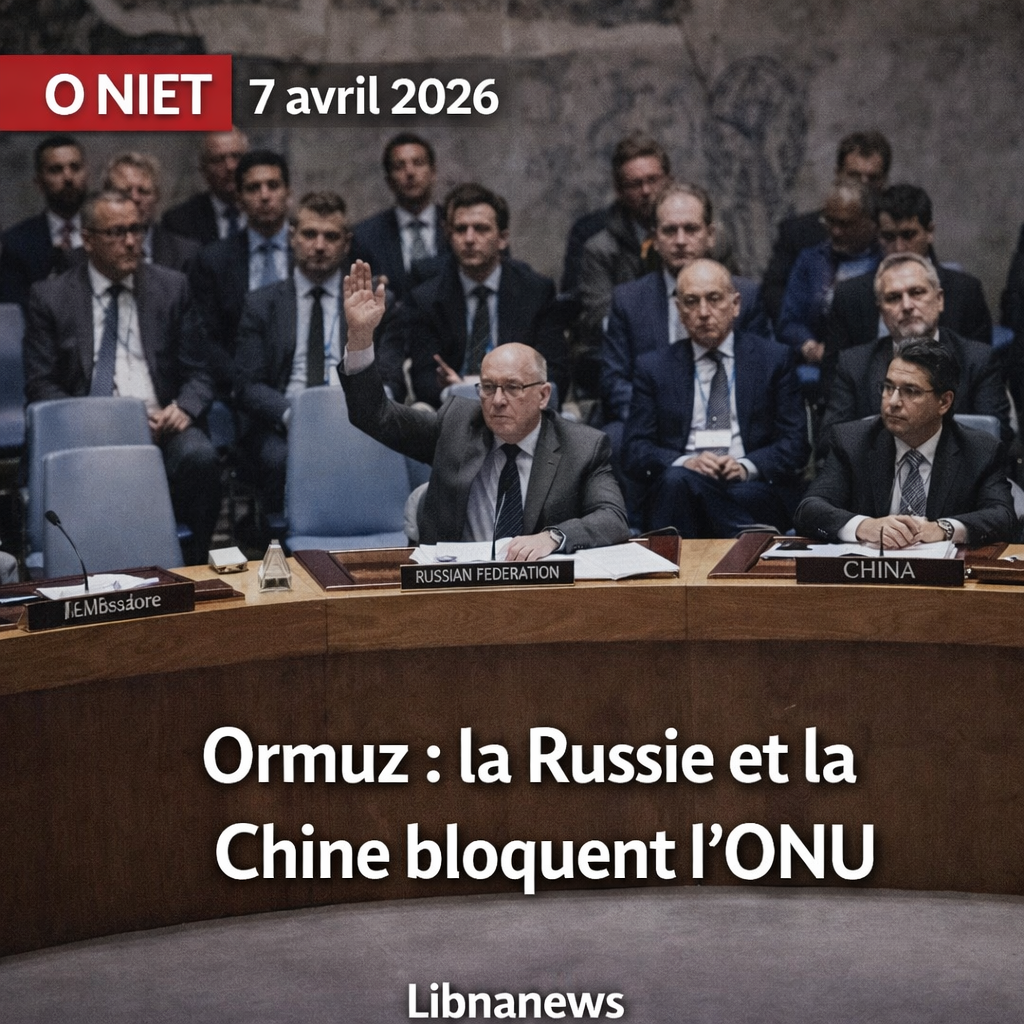 Ormuz: Russia and China block UN, diplomatic front tightens