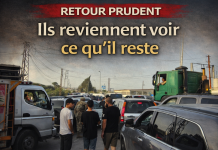 Ils reviennent voir ce qu’il reste : le retour prudent des familles dans les zones touchées
