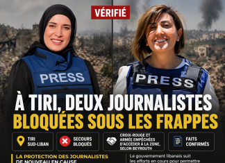 Au Liban-Sud, l’alerte autour de deux journalistes