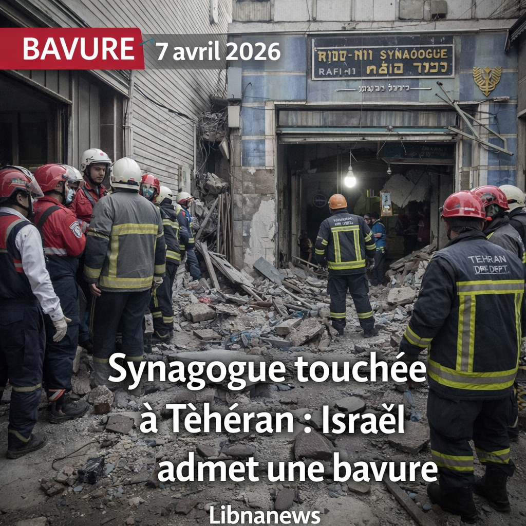 Synagogue touchée à Téhéran : Israël admet une bavure et exprime ses « regrets »