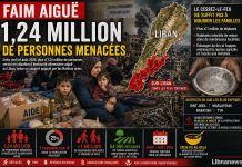 Liban : la faim aiguë menace 1,24 million de personnes