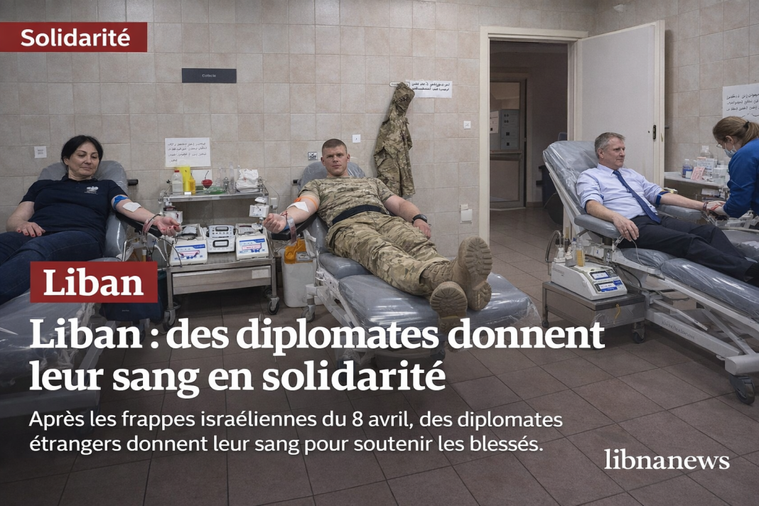 لبنان: دبلوماسيون يقدمون الدم؛ أصوات عالمية