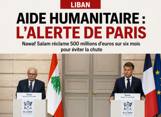 Aide humanitaire au Liban : l’alerte de Nawaf Salam à Paris المعونة الإنسانية في لبنان: إنذار نواف سلام في باريس