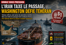 L’Iran taxe le passage maritime et défie Washington ضرائب إيران على المعابر البحرية وتحديات واشنطن