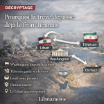 Liban, Ormuz, Washington, Téhéran : pourquoi la trêve dépasse déjà le front libanais