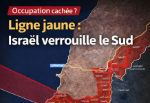 Yellow line: Israel locks South Lebanon