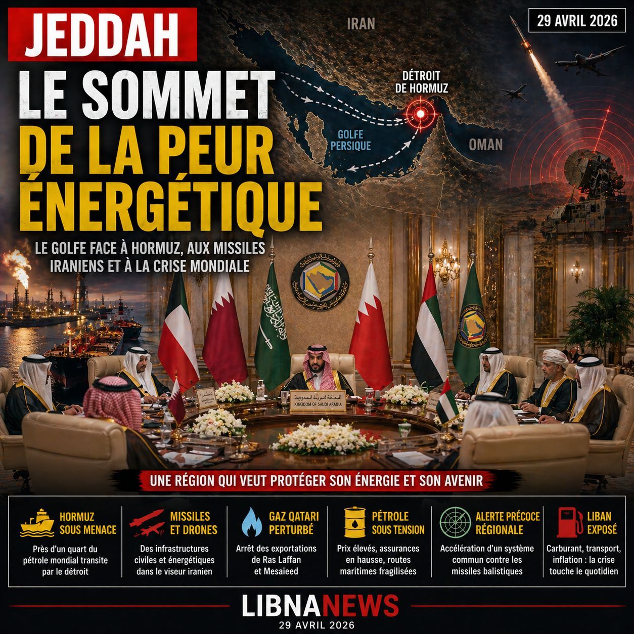 Jeddah, sommet de la peur énergétique