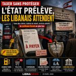 Au Liban, l’État taxe avant de protéger