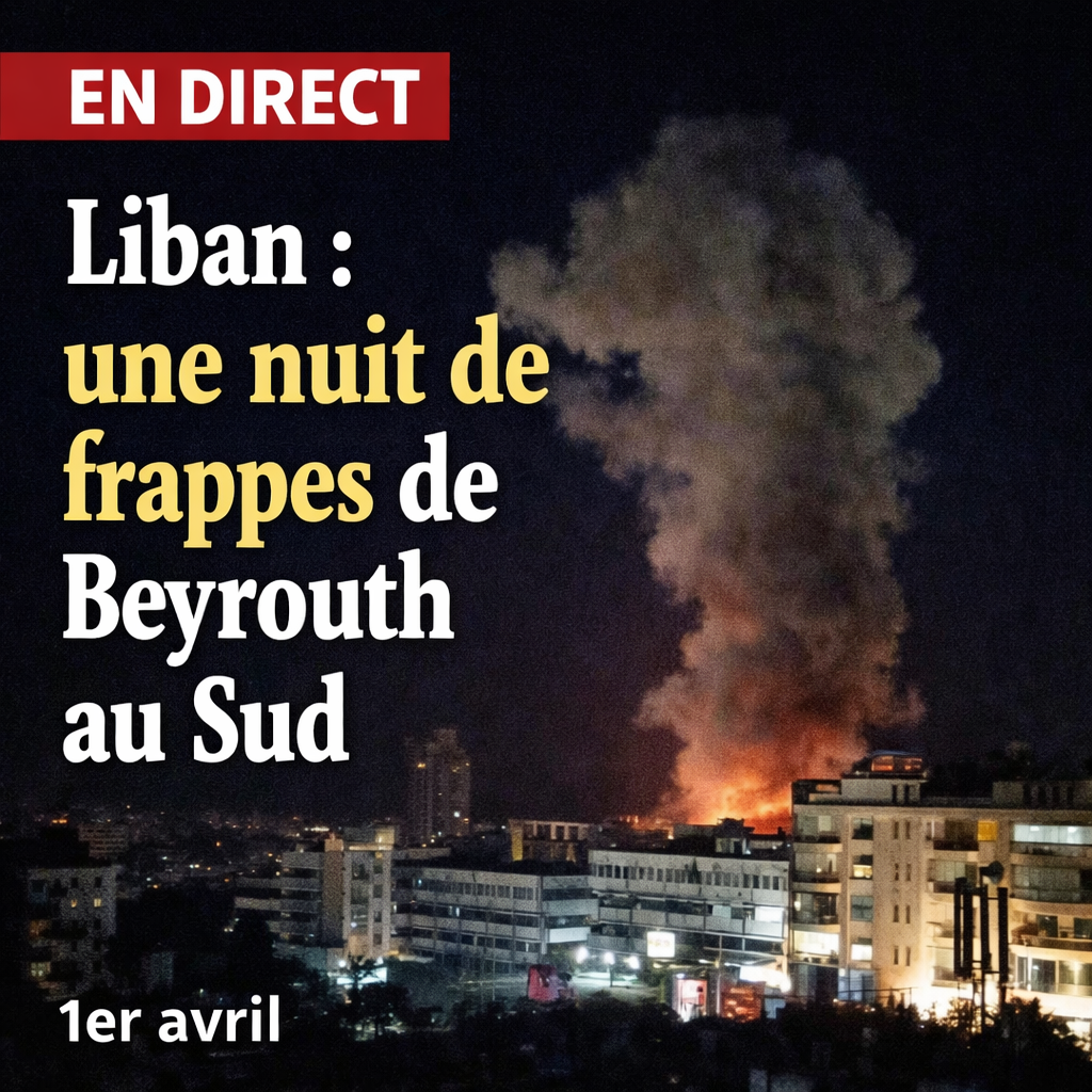 En direct: Liban, une nuit de frappes de Beyrouth au Sud