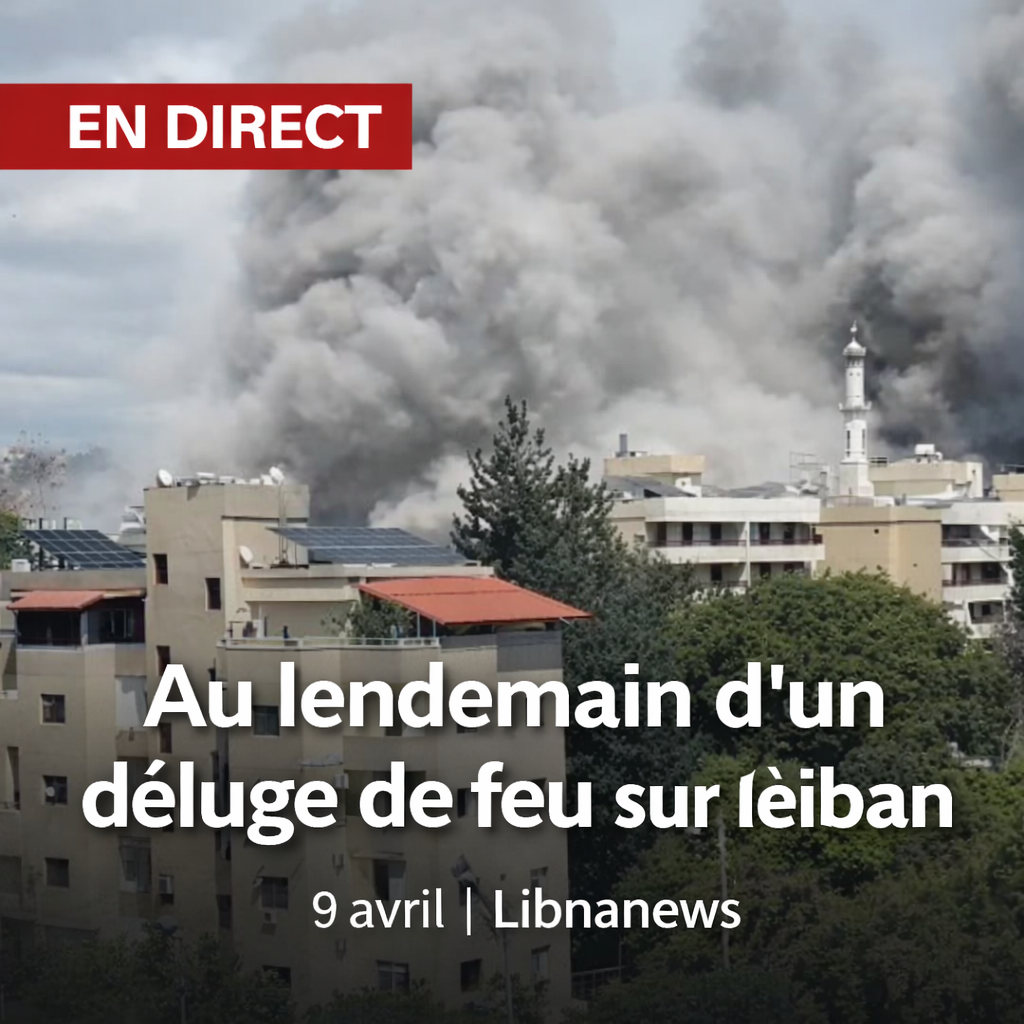 En direct: Au lendemain d’un déluge de feu sur le Liban