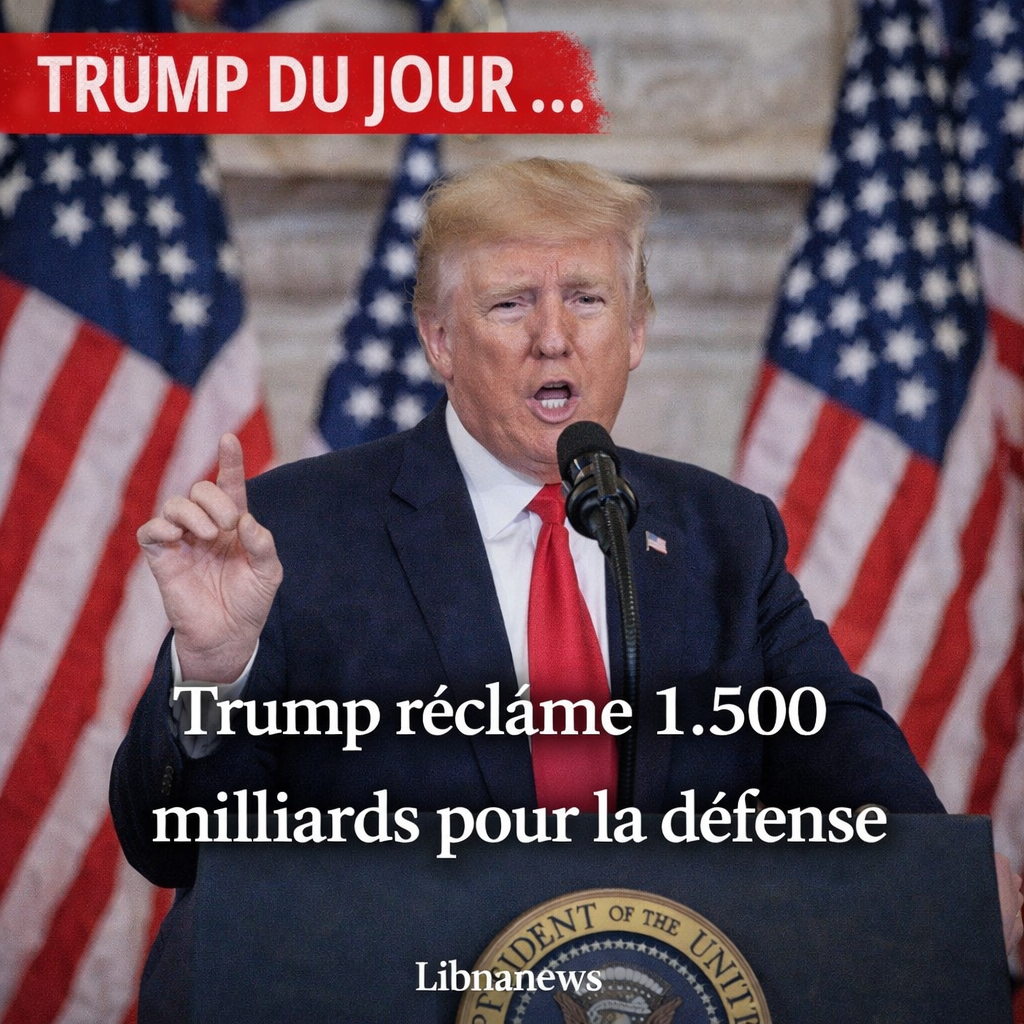 T Trump claims $1,500 billion for defense
