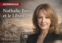 Nathalie Baye et le Liban, une nuit dans un verre d'eau
