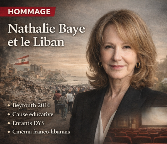 Nathalie Baye et le Liban, une nuit dans un verre d'eau