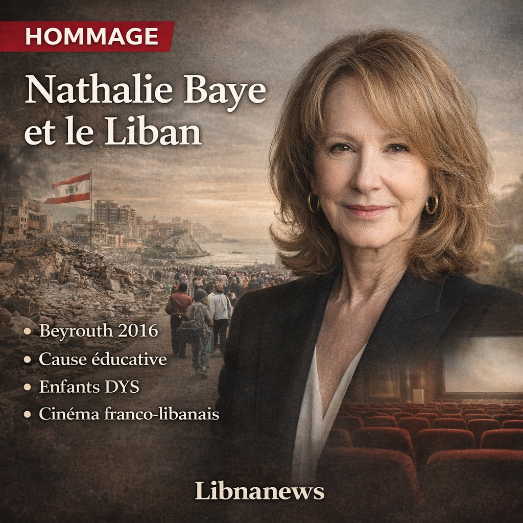 Nathalie Baye et le Liban, une nuit dans un verre d'eau