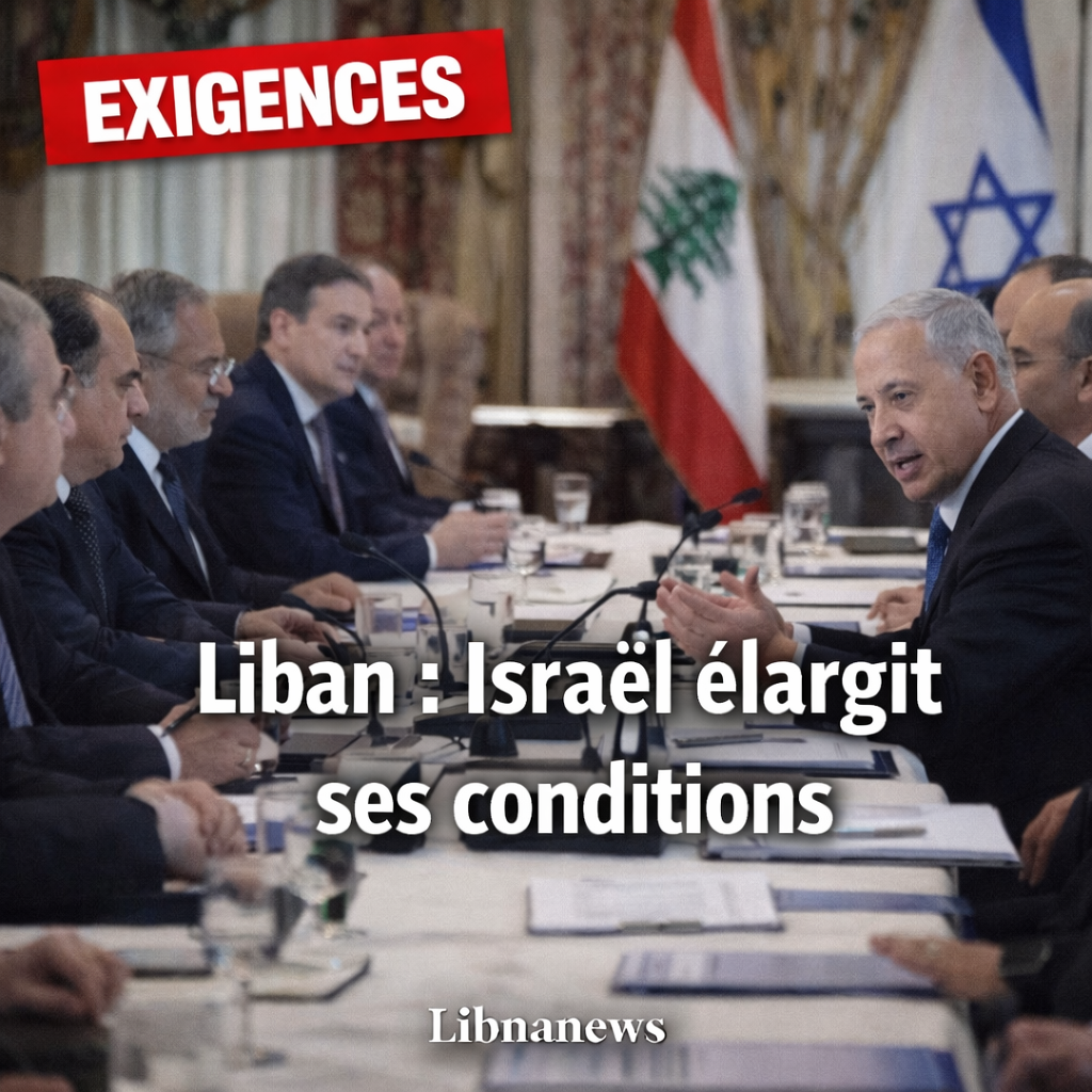 Liban : les exigences israéliennes