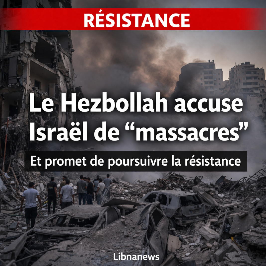 هيزبولا يتهم إسرائيل بـ « القتل » ضد المدنيين ويتعهد بمواصلة المقاومة