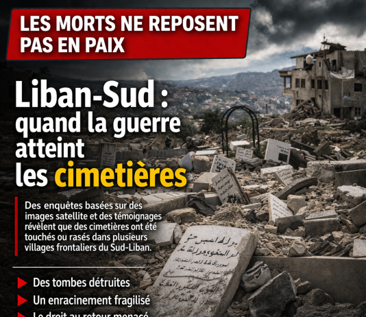 Liban-Sud : quand la guerre atteint les cimetières
