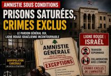 Amnistie, prisons et ligne rouge israélienne