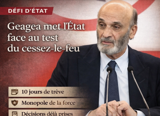 Cessez-le-feu: Geagea met l’État au défi