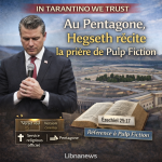 Pentagone : la prière Pulp Fiction de Hegseth