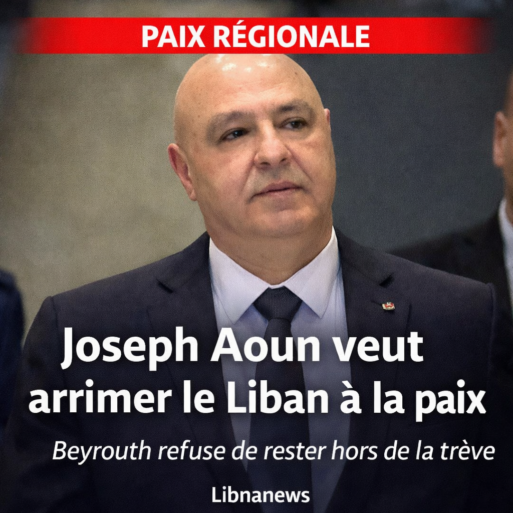 Joseph Aoun veut arrimer le Liban à la paix