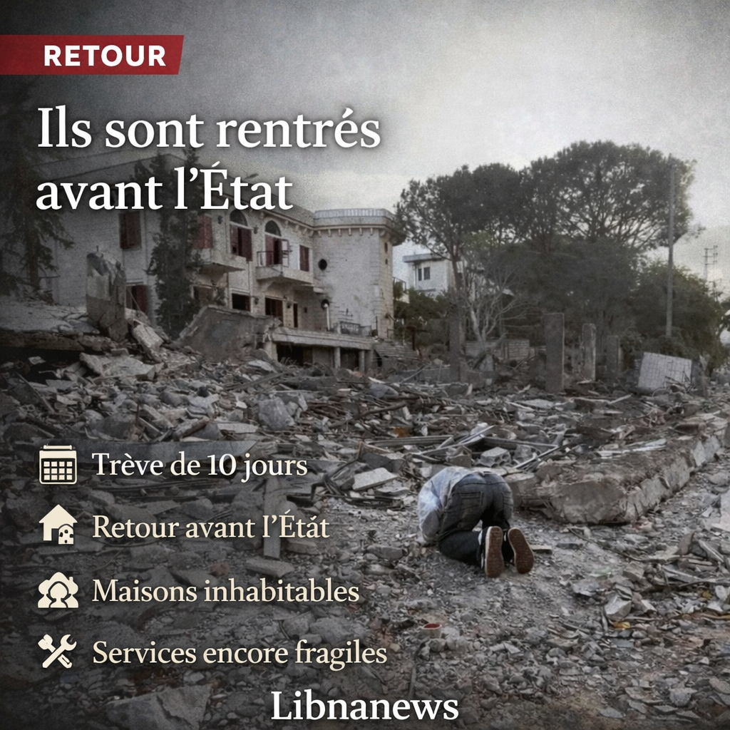 Ils sont rentrés avant l’Etat : le Sud reprend vie au milieu des gravats