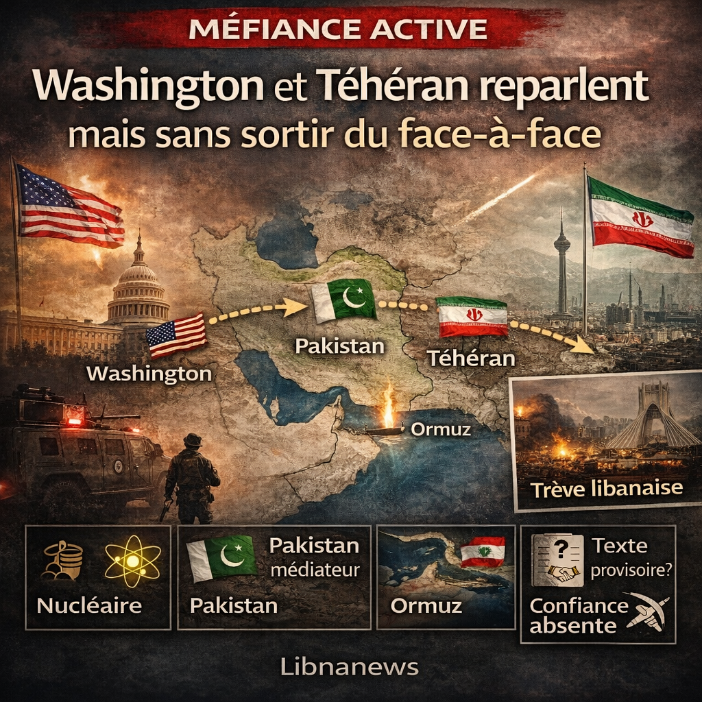 Washington et Téhéran reparlent, mais la méfiance continue de dicter le tempo