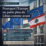 Pourquoi l’Europe ne parle plus du Liban comme avant Pourquoi l’Europe ne parle plus du Liban comme avant